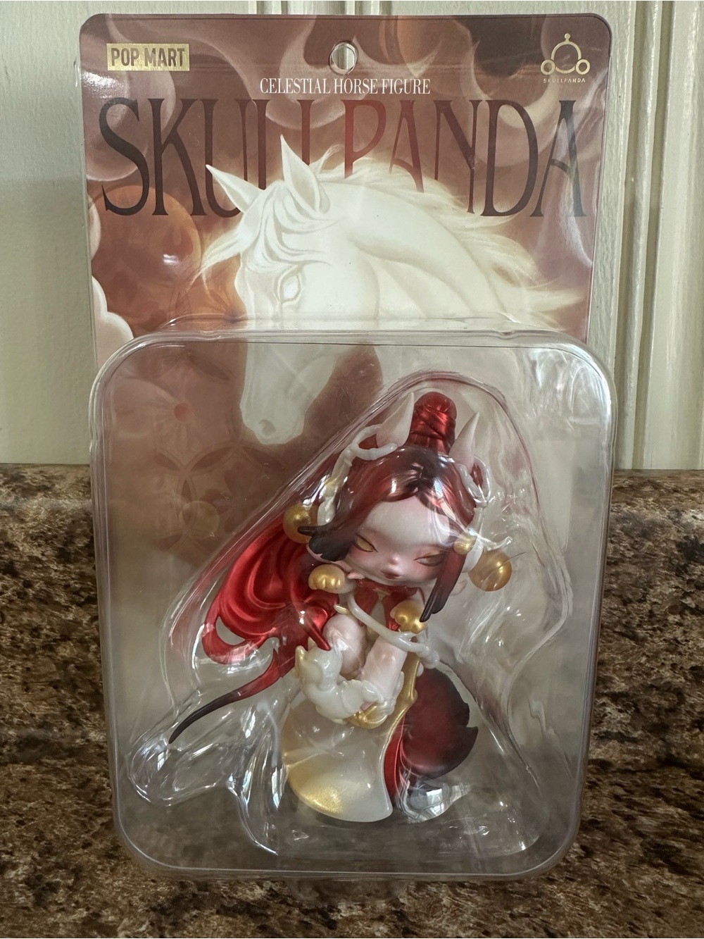 Skullpanda Celestial Horse Figure